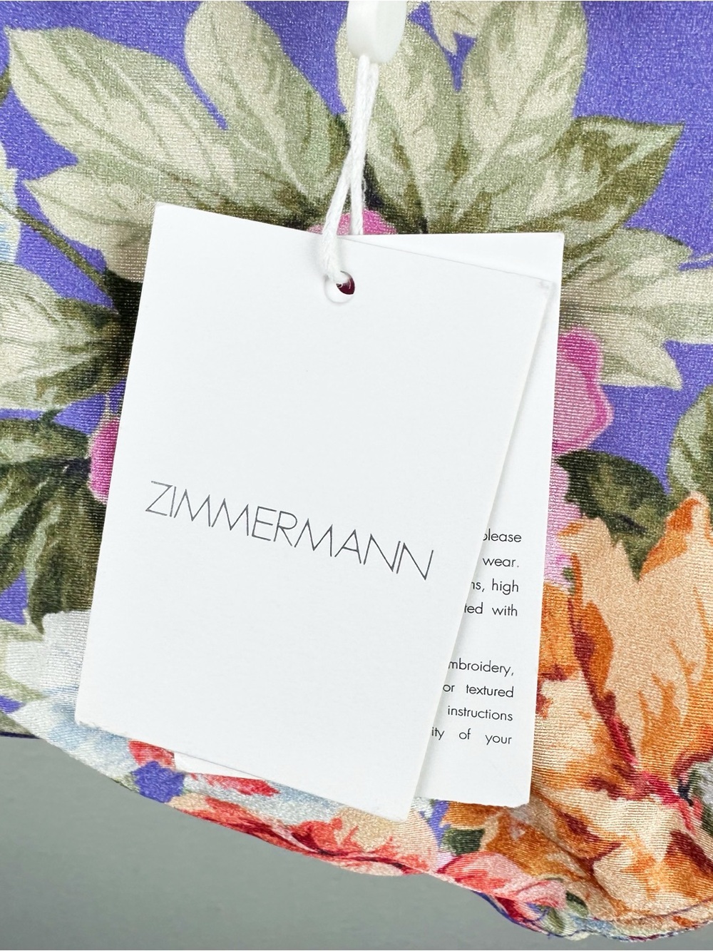 ZIMMERMANN Pattie Cutout Frill One Piece Swimsuit in Spliced NEW - Picture 10 of 11